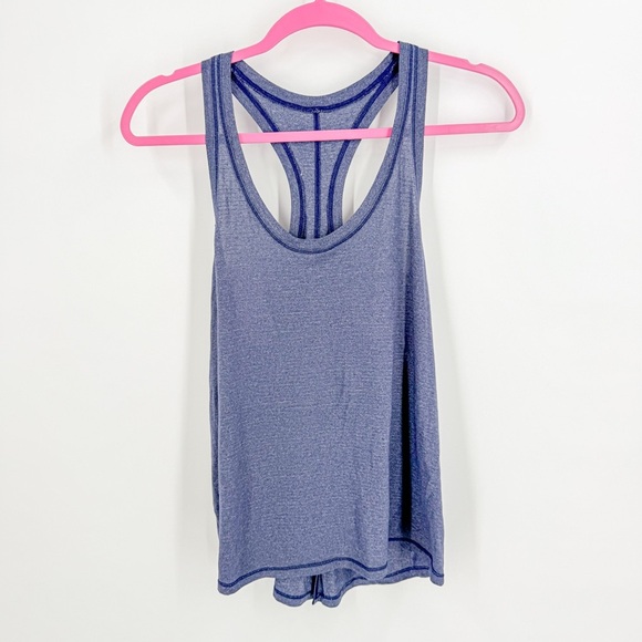Lululemon Athletica Blue Sleeveless Tank Top - Picture 1 of 4